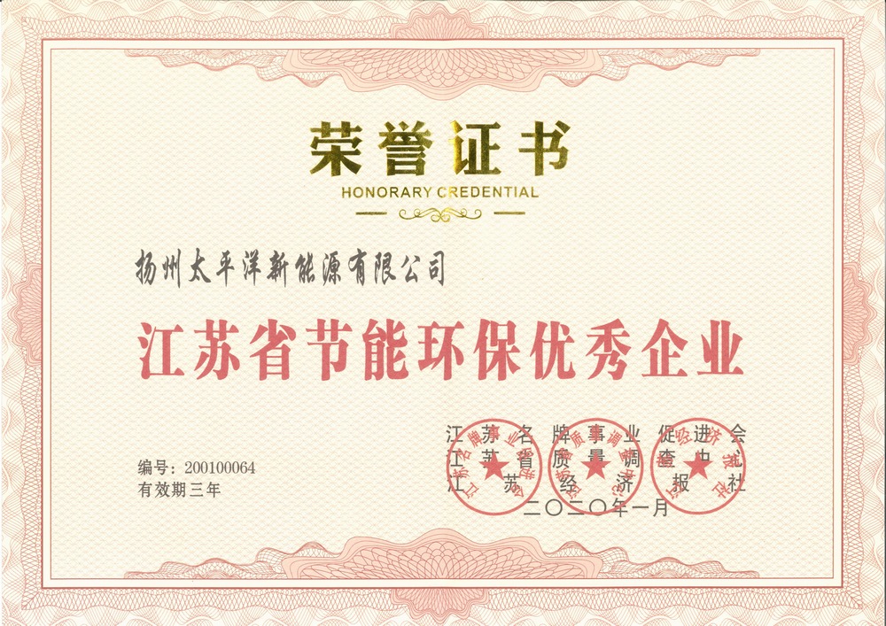 节能环保优秀企业