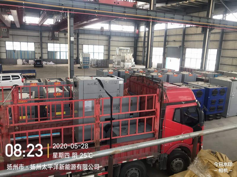 立式1吨蒸汽发生器发往河南